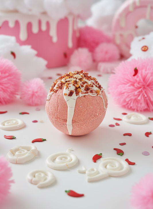 Bomba de Baie HOT – Bila Efervescenta care Incinge Atmosfera in Cada