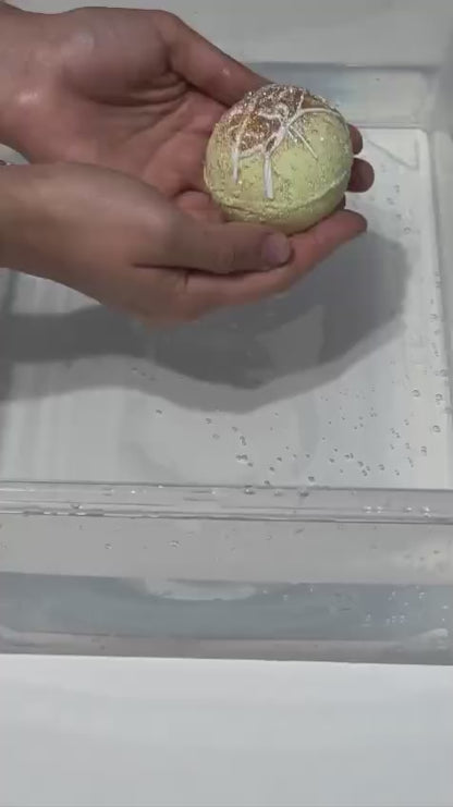 Bomba de Baie Lamaie - Bila Efervescenta cu Efect de Reset Total