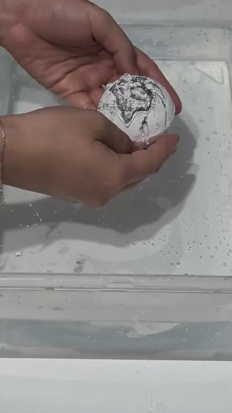 Bomba de Baie Frisca – Bila Efervescenta Pufoasa ca un Norisor